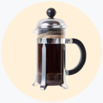 Cover Coffee Beans For French Press