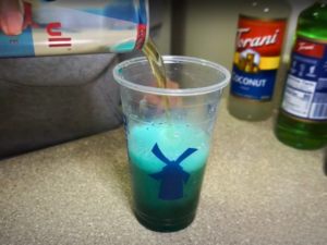 Homemade Dutch Bros Rebel - Step 2 Blend With Ice