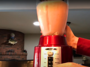 Homemade Dutch Bros Rebel - Step 3 Blend With Ice