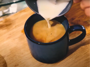 How to Make Café Au Lait - Step 3 Combine Coffee and Milk