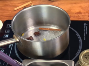 Step-by-Step Chai Tea Latte - Toast the Spices