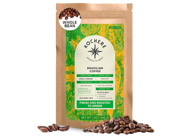 Brazilian Santos Medium Roast Coffee Beans