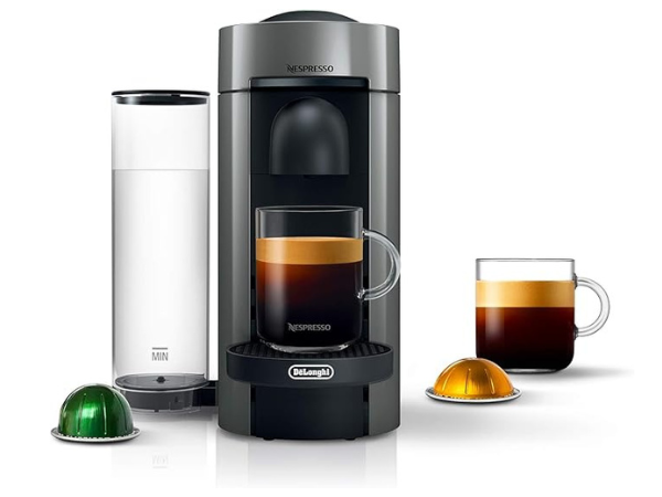 Nespresso Vertuoplus Coffee And Espresso Machine By De'longhi